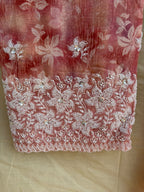 Rose Mauve Embroidered Ethnic Suit