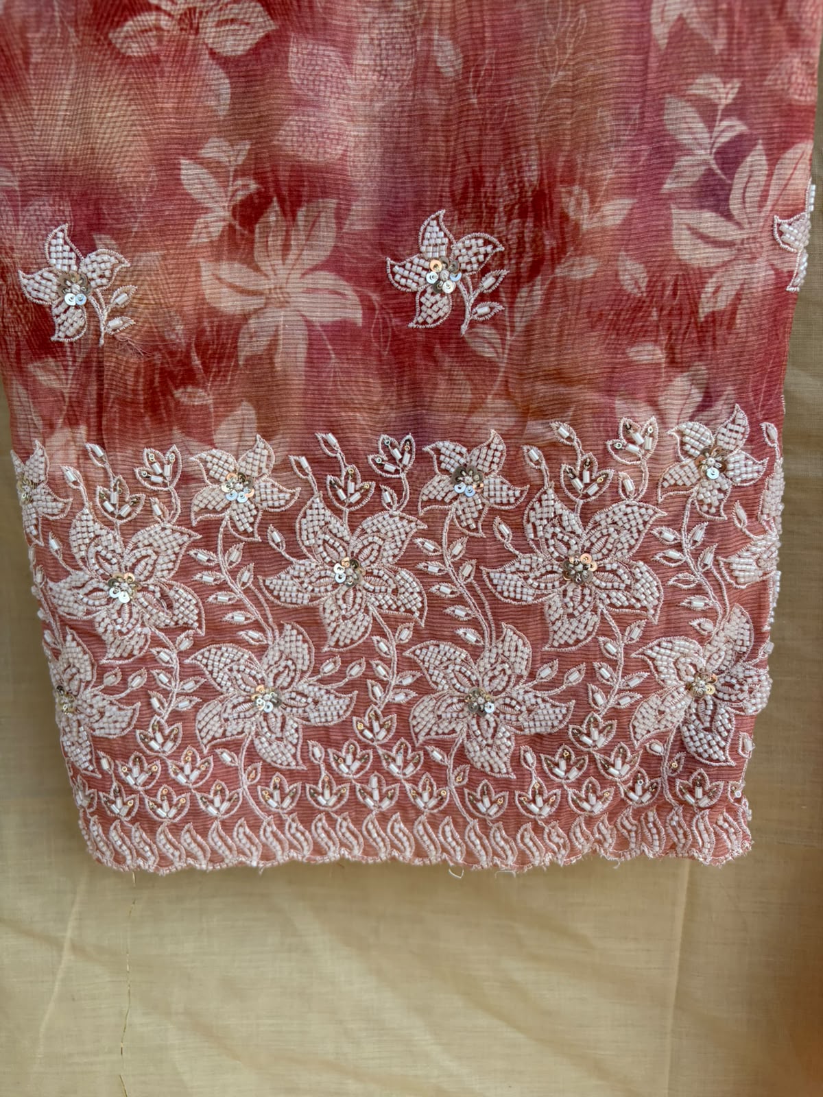 Rose Mauve Embroidered Ethnic Suit