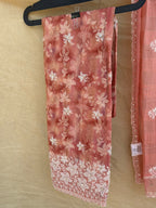 Rose Mauve Embroidered Ethnic Suit