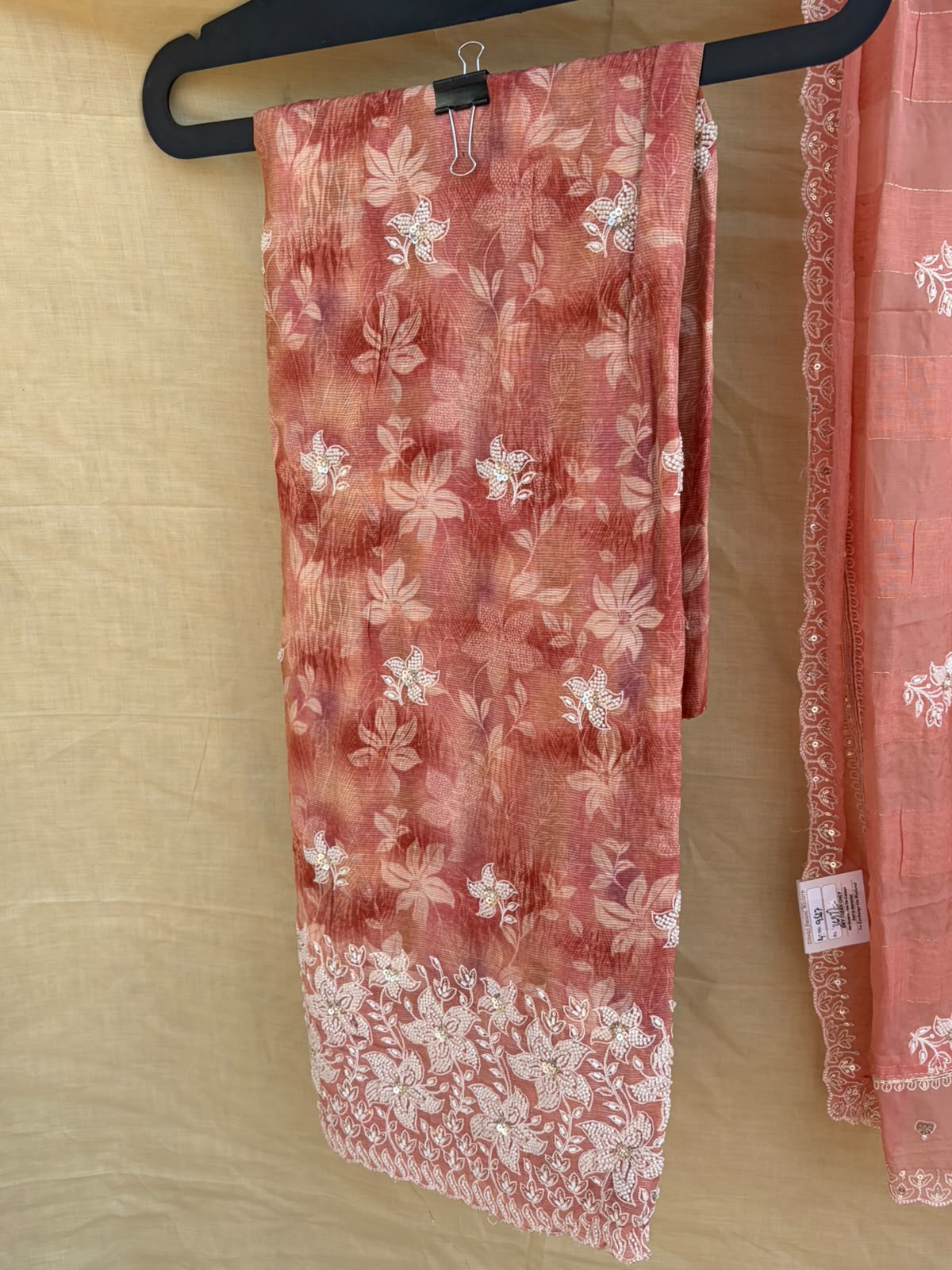 Rose Mauve Embroidered Ethnic Suit