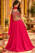 Fuchsia Fiesta Plazzo