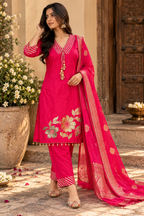Fuchsia Pink Floral