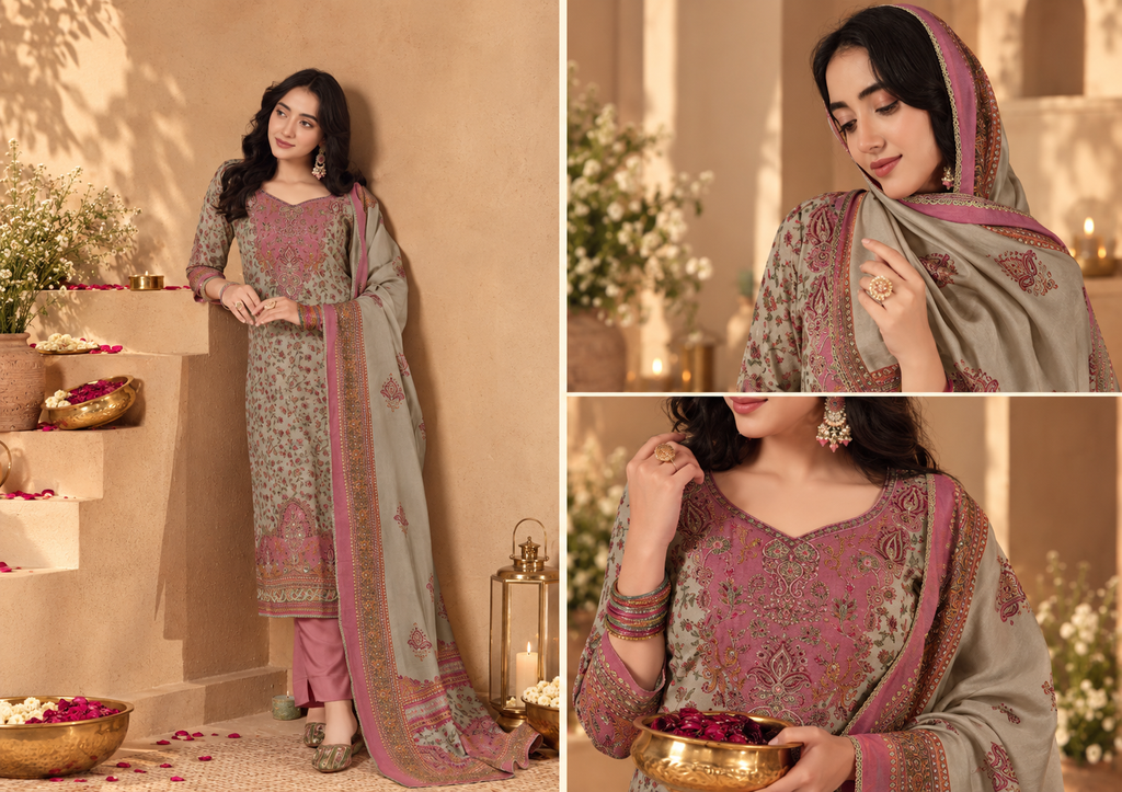 Raunaq Banarasi Suit Set