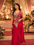 Rani Pink Saree