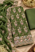 Olive Garden Floral Embroidered Suit Set