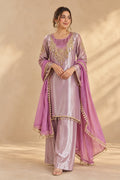 Lavendar Mehar Suit