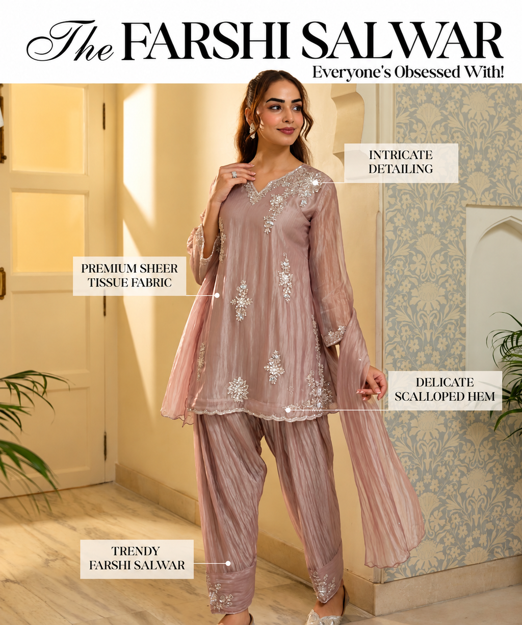 Mauve Serenity Suit