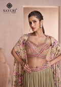 Simayaa – Olive Green Cape