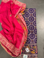 Purple Rani Royale Suit Set with Heritage Dupatta