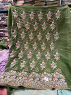Olive Garden Floral Embroidered Suit Set