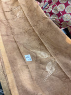 Mustard Gold Bird Motif Suit Set