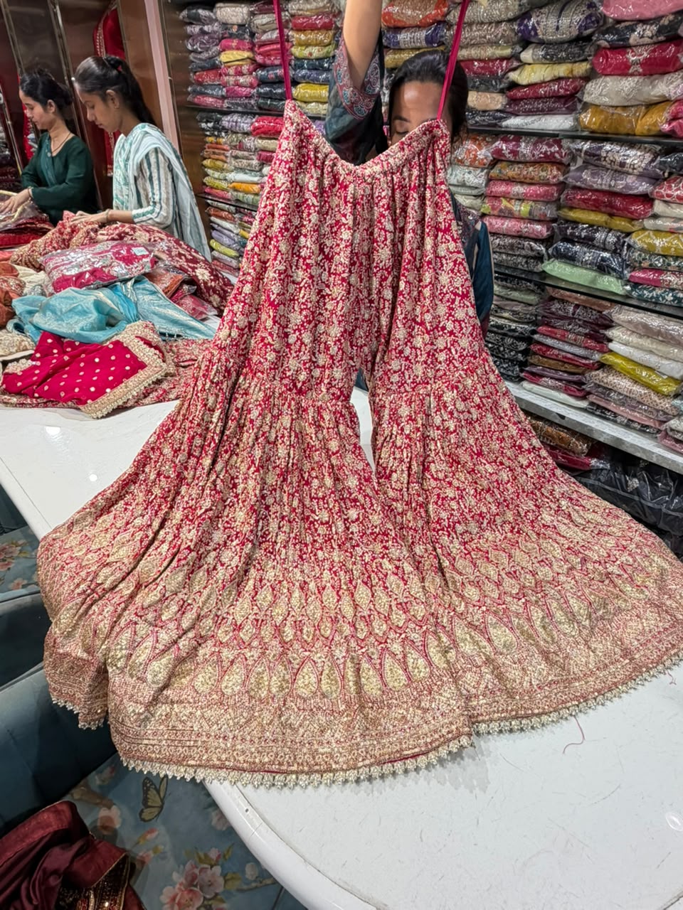 Noor Edit Bridal Gharara Dress Set