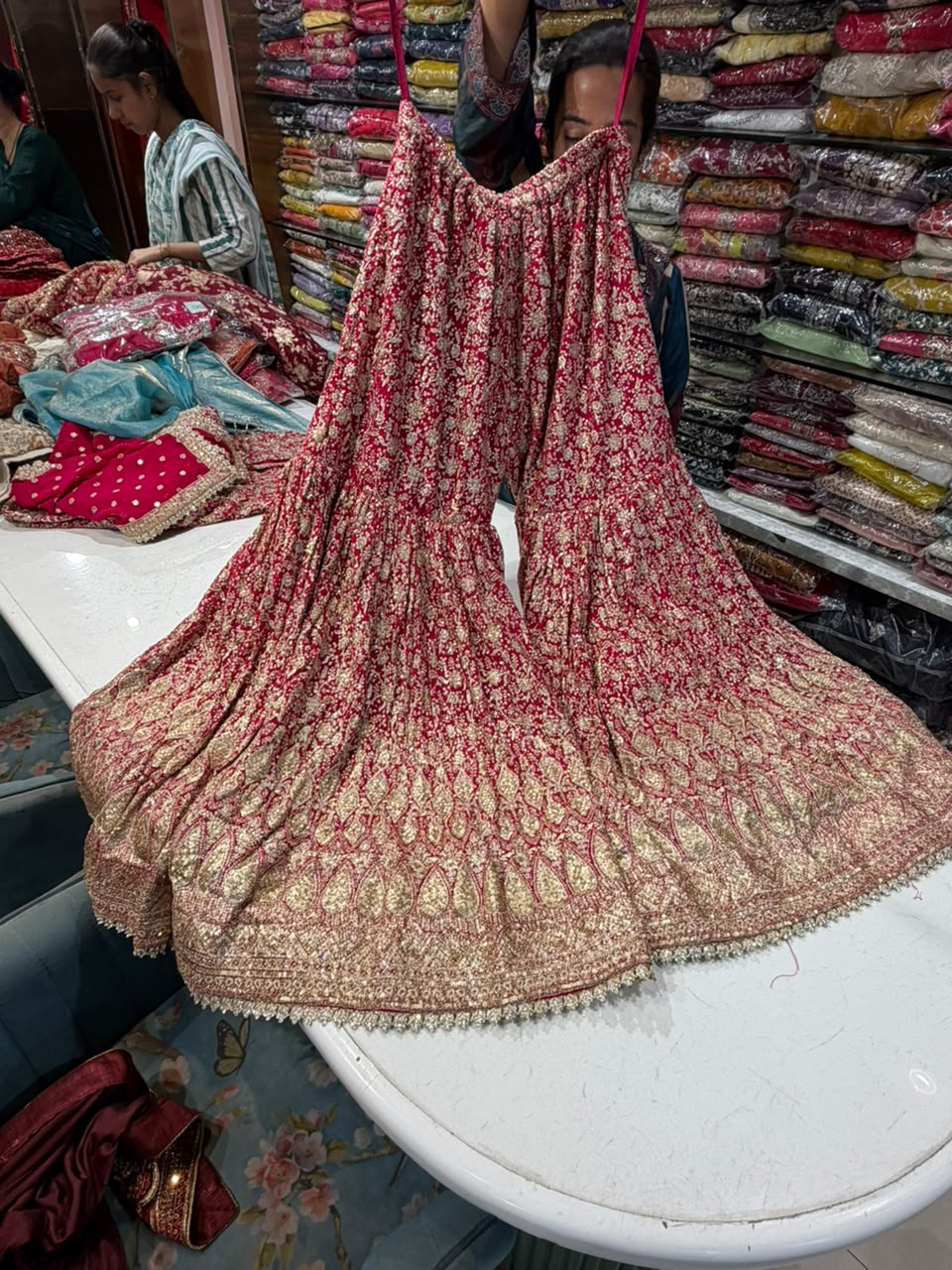 Noor Edit Bridal Gharara Dress Set
