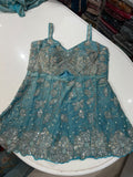 Rapunzel Fendy Palazzo Set with Choker Neck Dupatta