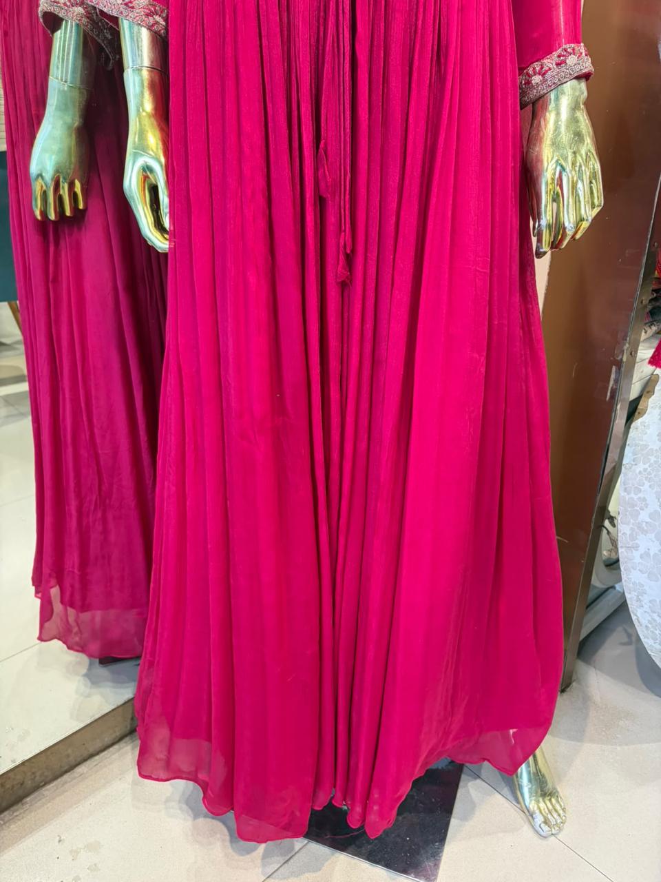 Kashvi Chinon Gown with Dupatta