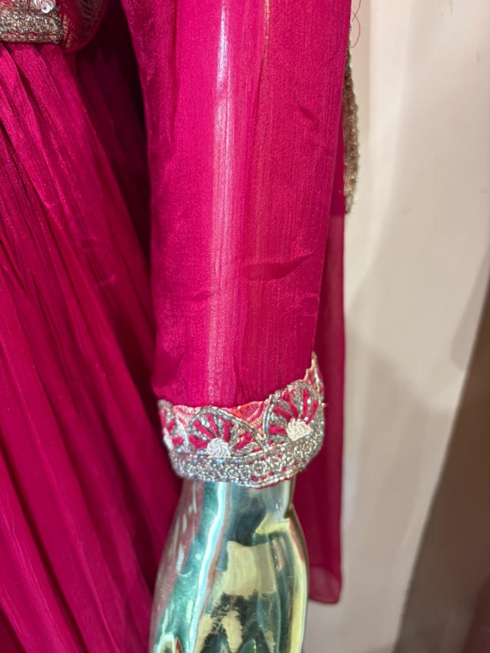 Kashvi Chinon Gown with Dupatta