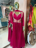 Kashvi Chinon Gown with Dupatta