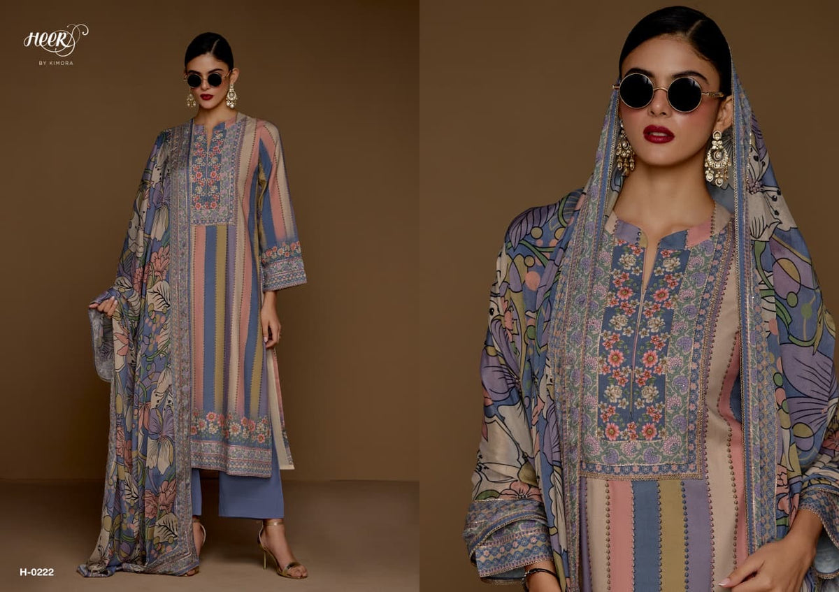 Rangrez – Floral Print Suit Set