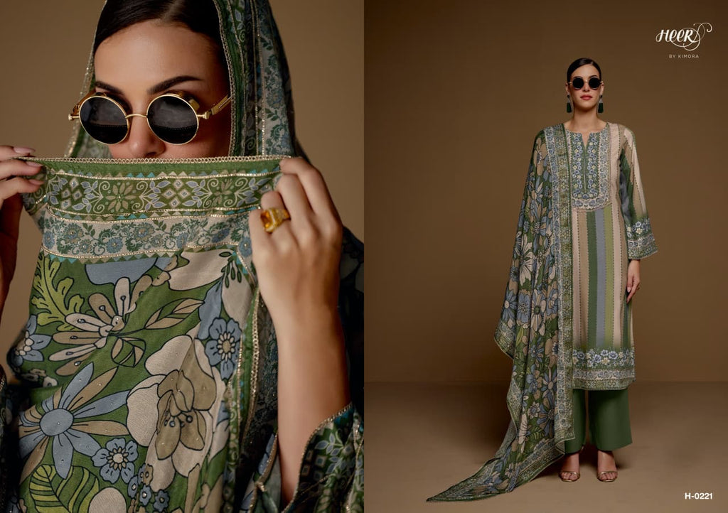 Rangrez – Floral Print Suit Set