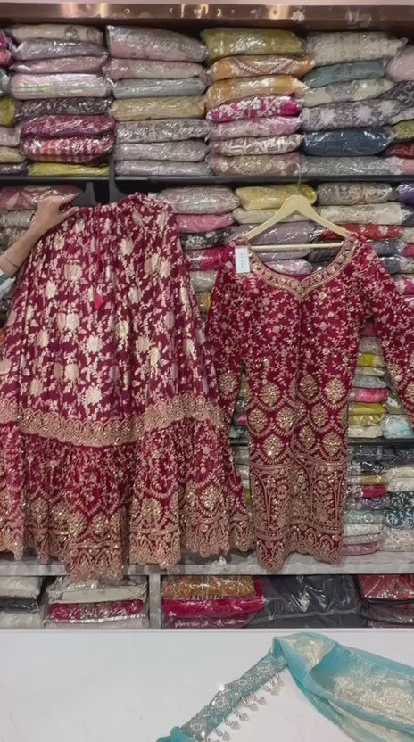 The Kiara Dress – Bridal Farshi Lehenga Set