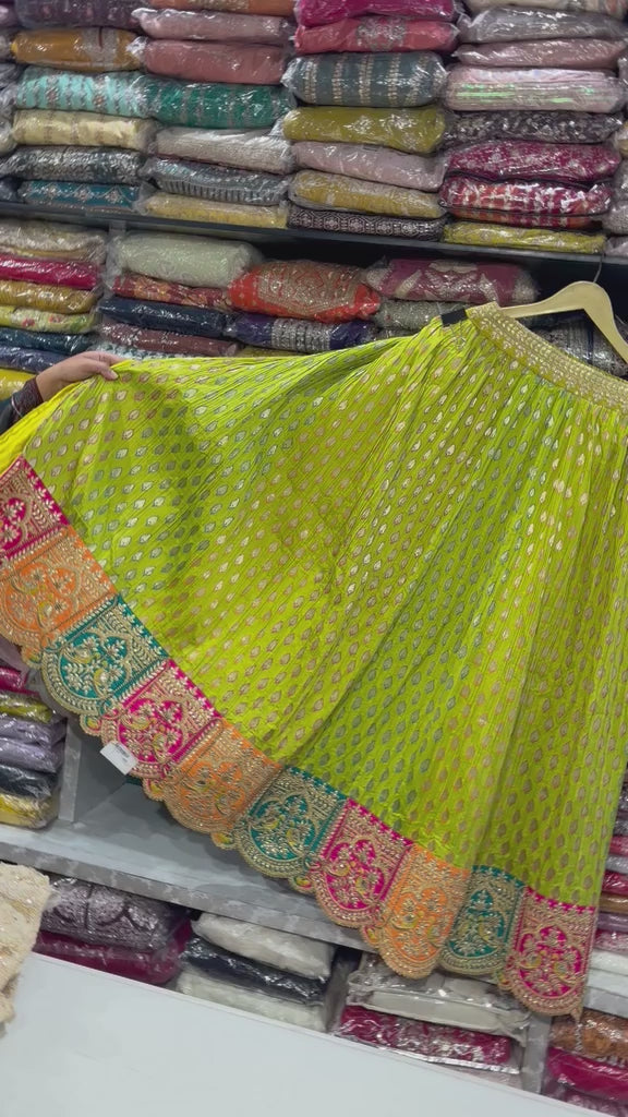 Aarohi Banarasi Lehenga Set