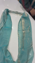 Rapunzel Fendy Palazzo Set with Choker Neck Dupatta
