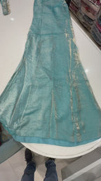 Rapunzel Fendy Palazzo Set with Choker Neck Dupatta
